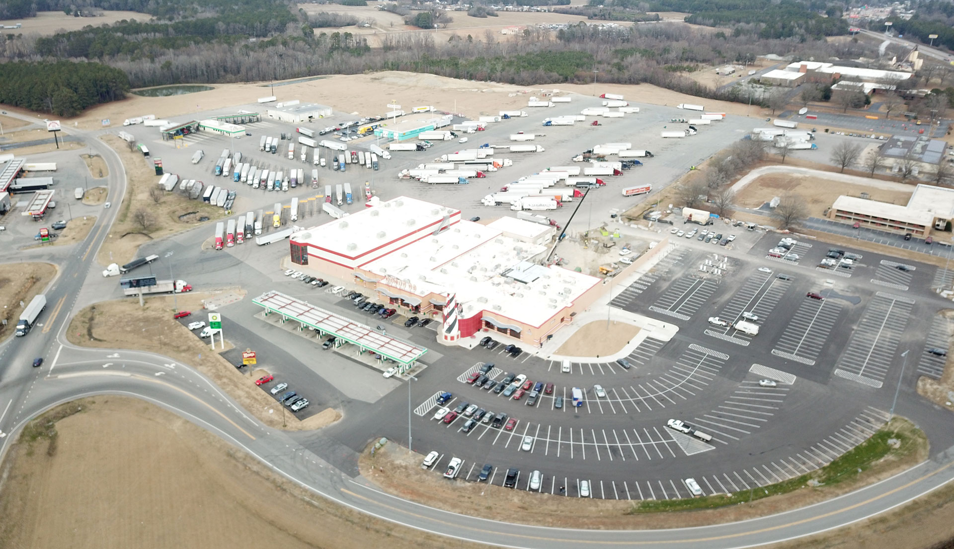 Image showing different locations available at Iowa 80 Truckstop